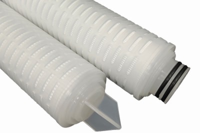 Korozyona Dirençli PVDF Yapılı PTFE Membran Filtre Kartuşu, PVDF Serisi
